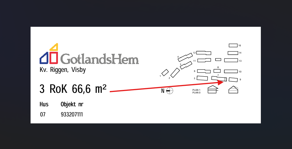 Jungmansgatan 380E, 62152, Visby