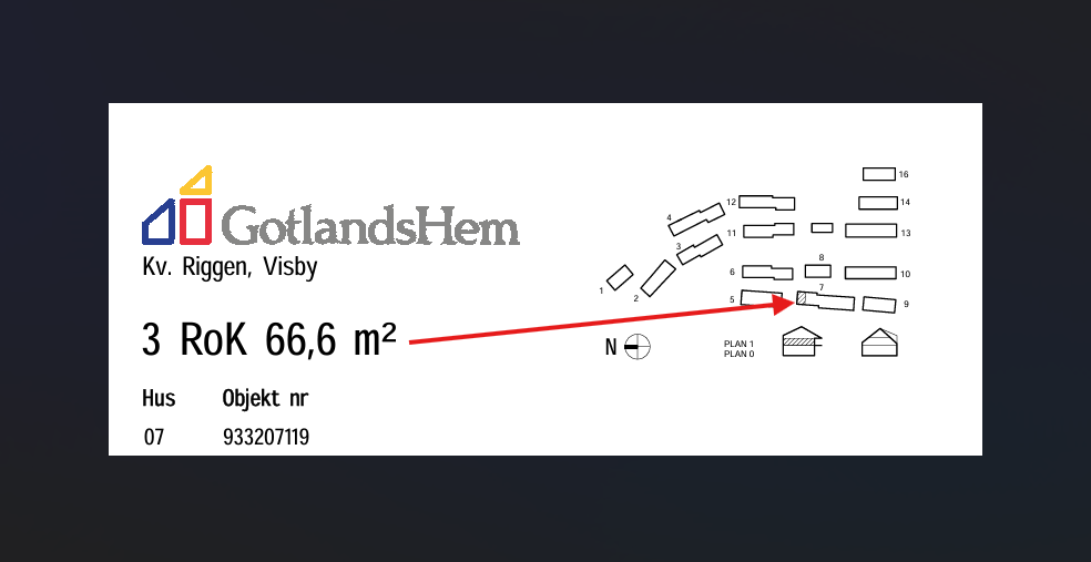 Jungmansgatan 380E, 62152, Visby