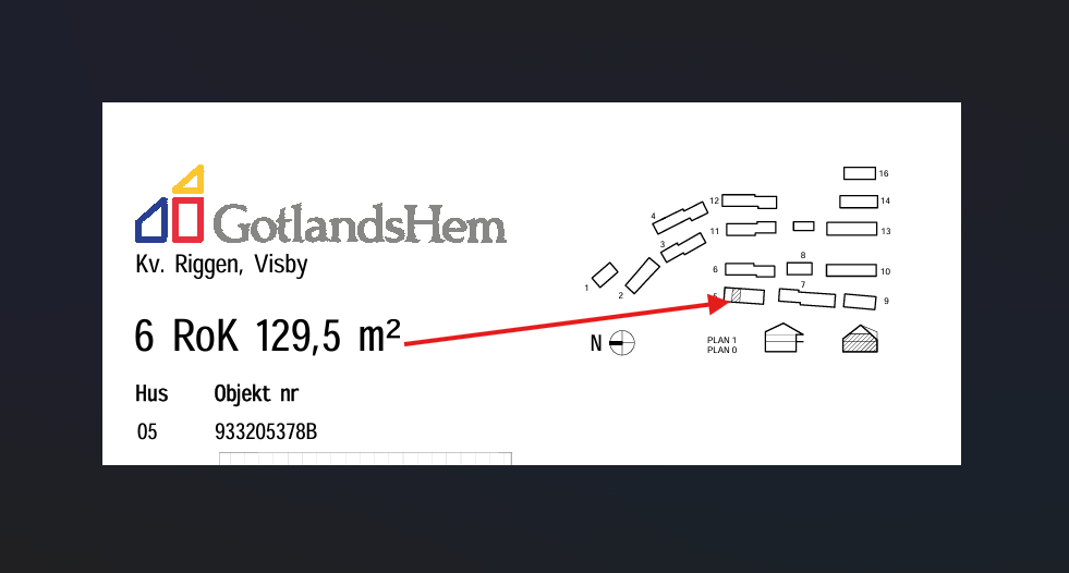 Jungmansgatan 378B, 62152, Visby