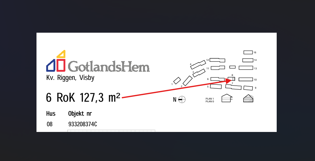 Jungmansgatan 374C, 62152, Visby